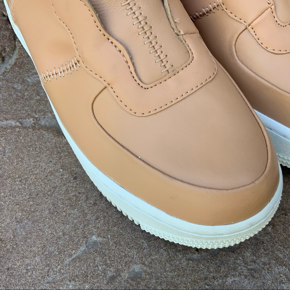 Nike AF1 Rebel XX AO1525-200 Tan Leather Sneaker - Picture 8 of 15